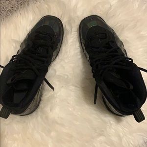 Nike Air Foamposites / Reflective green
